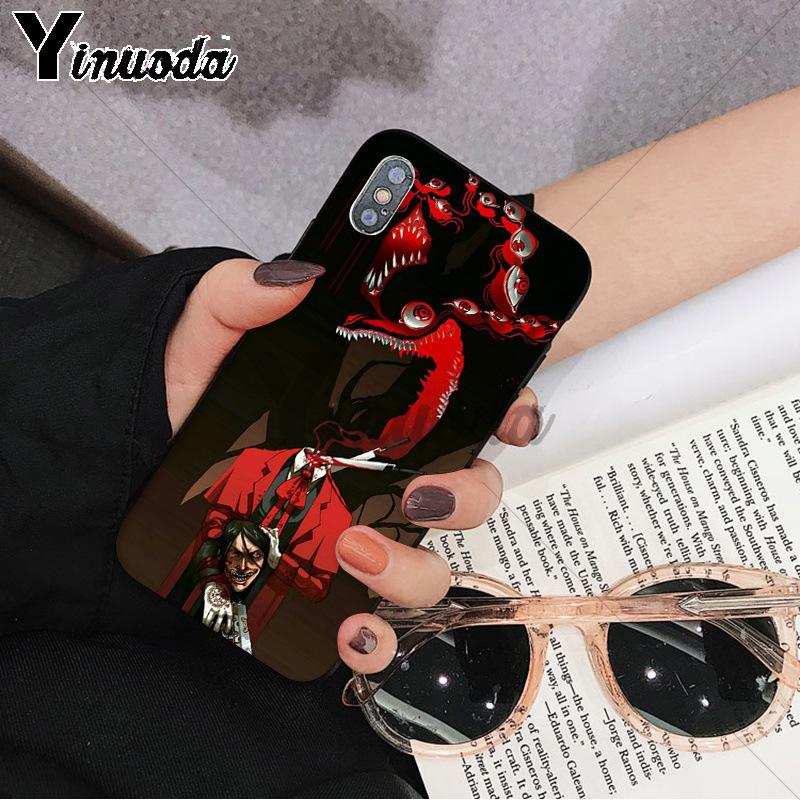 Anime Hellsing Alucard Fan Ultrathin Novelty Fundas Phone Case Cover for Apple iPhone 8 7 6 6S Plus X XS MAX 5 5S SE XR
