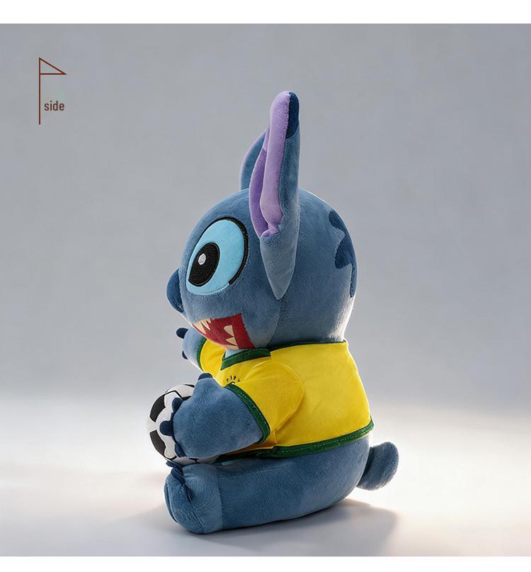 Cartoon Football Stitch Plush Toy Doll for Children