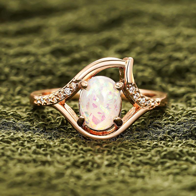 

2026 New European and American High-end Niche Line Rings for Female Actors, Elegant and Exquisite Australian Zircon Accessories 10