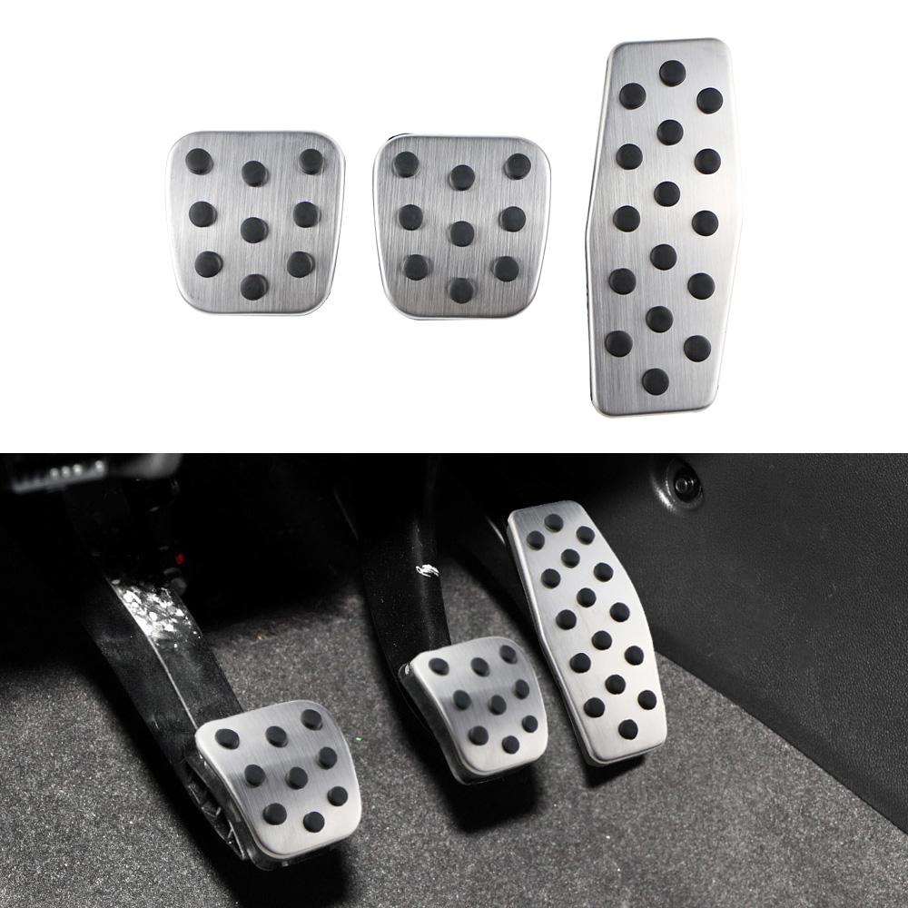 Stainless Steel Car Gas Brake Foot Rest Pedal Covers for Chevrolet Cruze Trax Malibu for Opel Mokka 2013-2018 ASTRA J Insignia