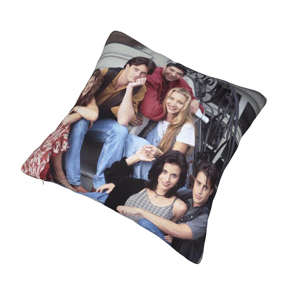 Friends Tv Show Pillowcase Double-Sided Printing Polyester Cushion Cover Gift Pillow Case Cover Home Square 40*40Cm