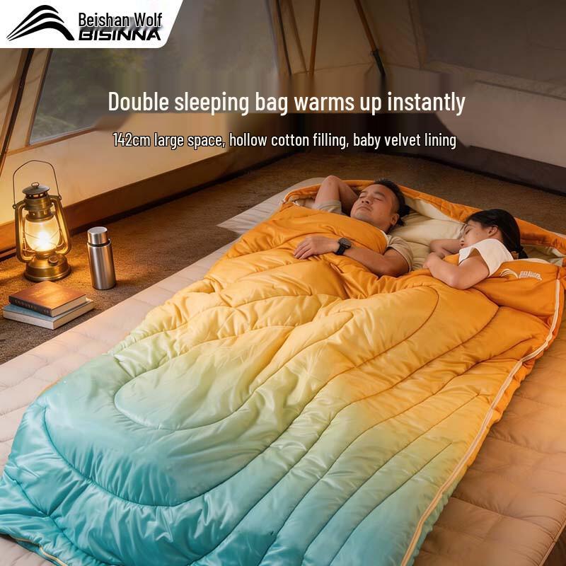 Beishanlang Double Outdoor Camping Sleeping Bag
