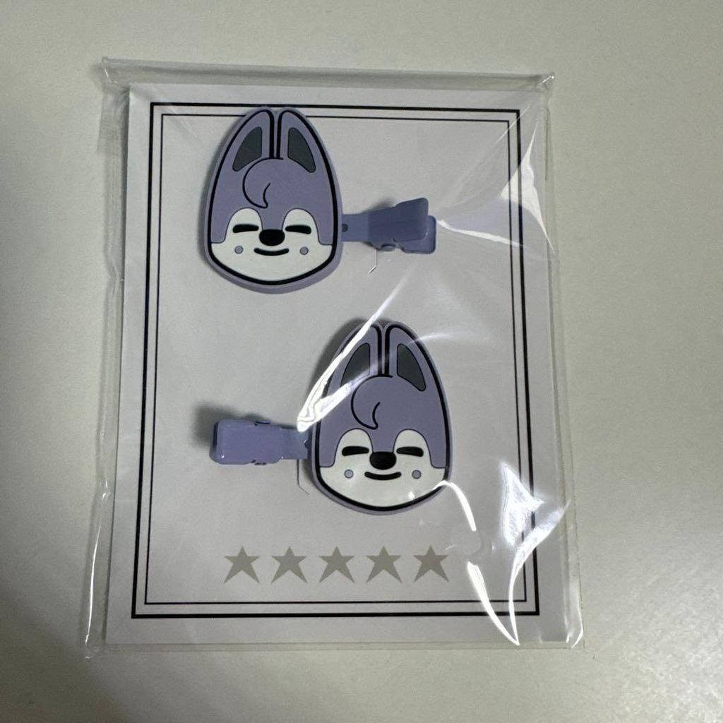 [USED] StrayKids SKZ Bang Chan Wolf Chan Hair Clip