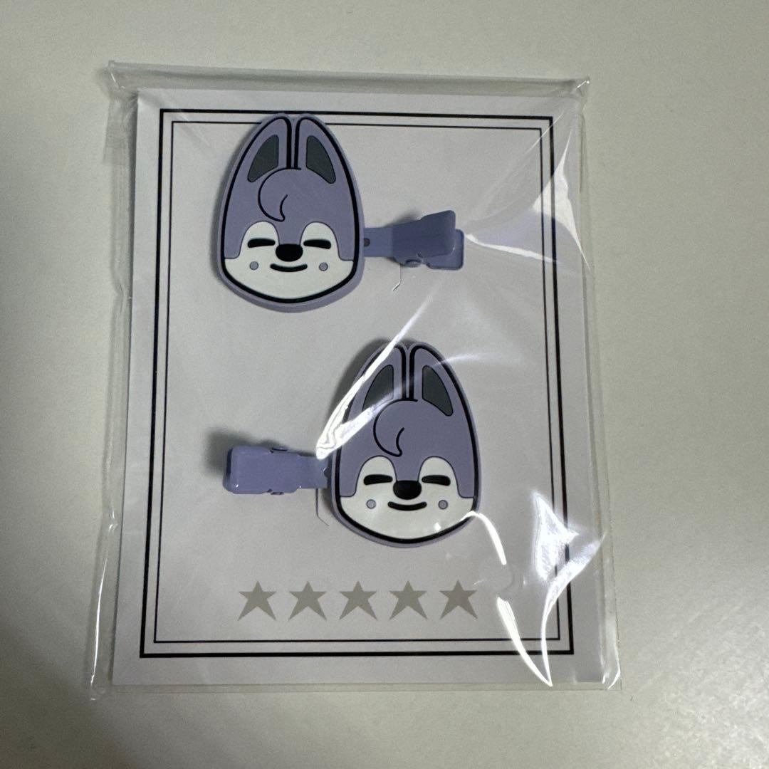 

[USED] StrayKids SKZ Bang Chan Wolf Chan Hair Clip