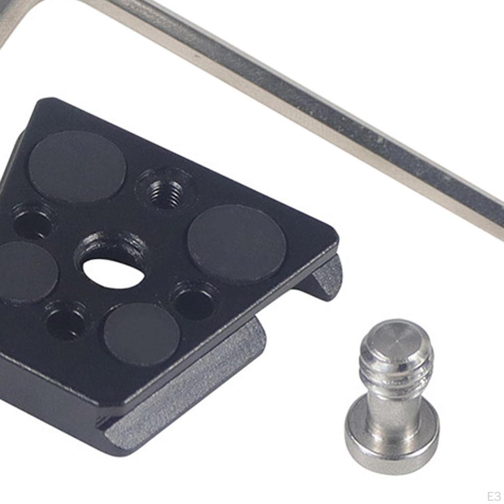 Quick Release Clamp Plate Camera Mount Adapter Heavy Duty Equipment Replacement