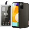 Dux Ducis Fino Case Cover Covered with Nylon Material Samsung Galaxy A03S Green
