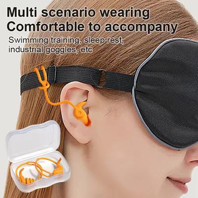 3 Layer Swimming Ear Plugs Silicone Sleeping Ear Plugs Waterproof Diving Surf Ear Protector Reusable Noise Cancelling Earplugs