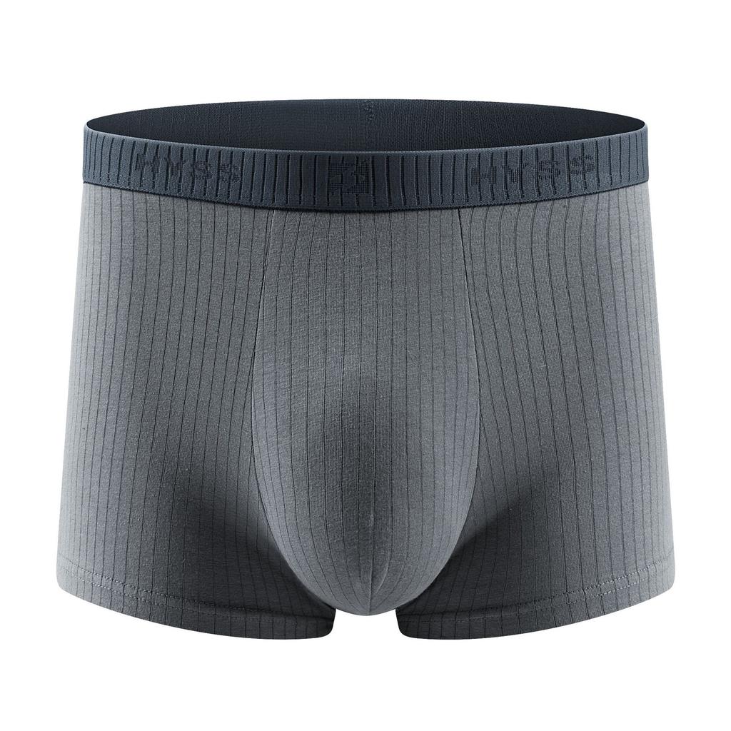 4pcs Men's Four Corners Trendy Underwear Men's Breathable Flat Corners Shorts Head Boxer Brief