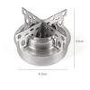 Alcohol Stove With Windscreen Ultralight Camping Alcohol Burner Portable Alcohol Stove Aluminum Backpacking Alcohol Stove Outdoo