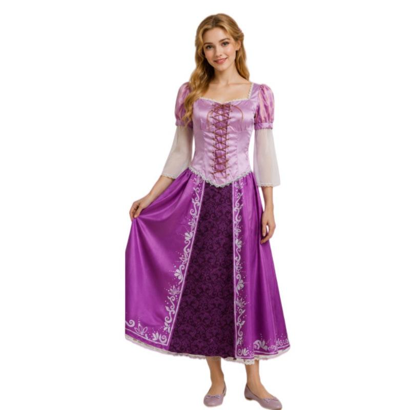 Moonie Rapunzel cos costume Halloween cosplay
