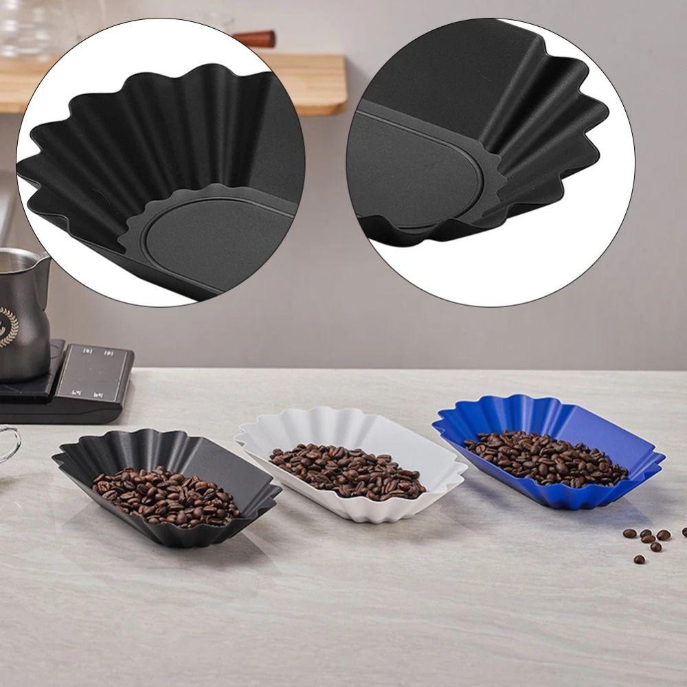 Plastic Sample Display Tray 22.3x13x3.5cm Snack Serving Tray Coffee Bean Tray  Select Coffee Set