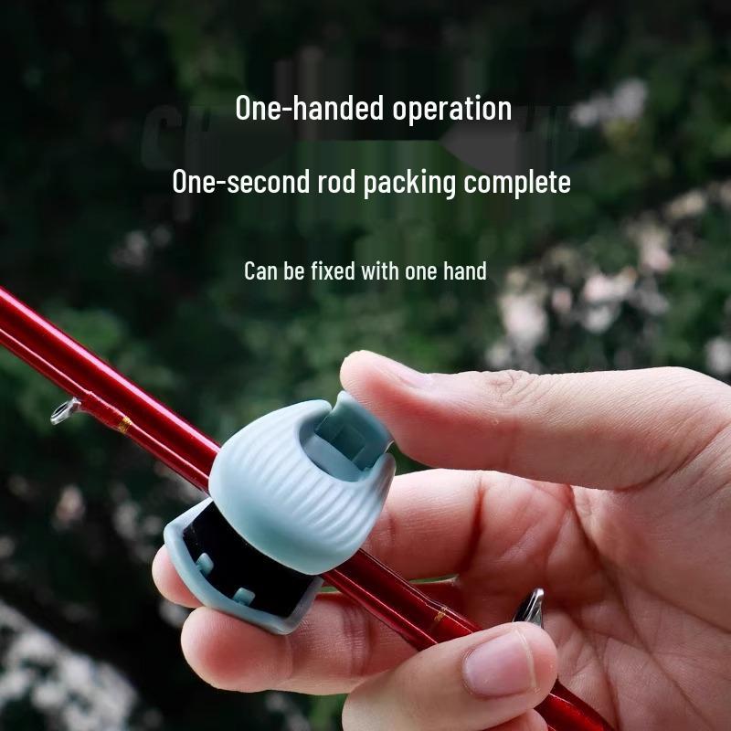 Adjustable Lure Rod Holder with Multi-Functional Clip and Protector