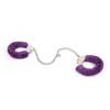 Metal plush sexy cuff SM sex toys flirting foreplay flirting supplies