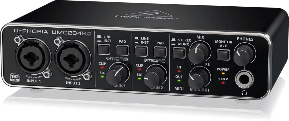 Behringer umc204hd - interfaccia usb