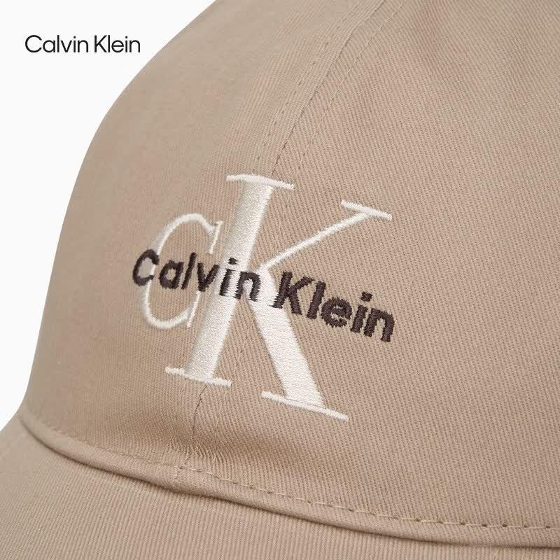 Calvin Klein Jeans Embroidered Logo Cotton Baseball Cap