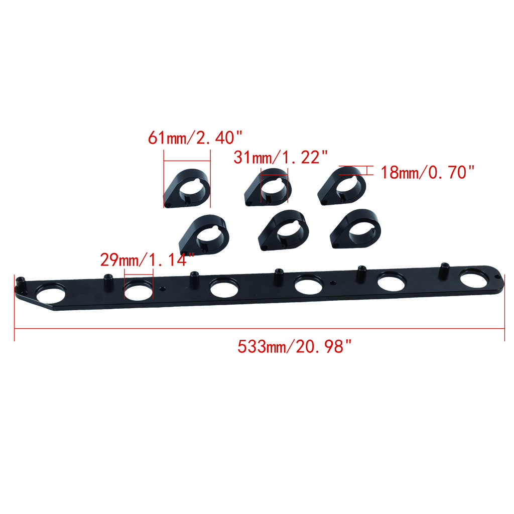 Performance Ignition Coil Bracket Conversion Adapter Bracket fits R8 VAG coils onto 1JZGTE 2ZJGTE VVTI Supra Aristo NP-VAGJZIC-1