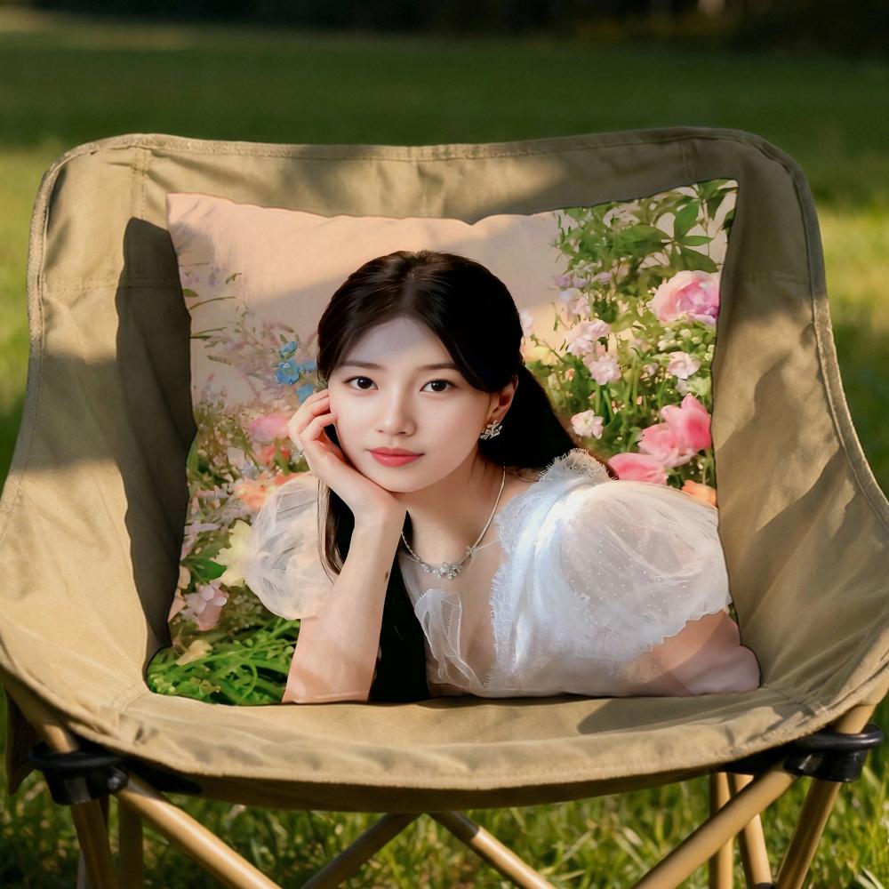Singer BBaeS SSuzyS Cushion Cover Soft Reversible Durable Pillow Cover MultiScene Use for Home Car Daily Comfort