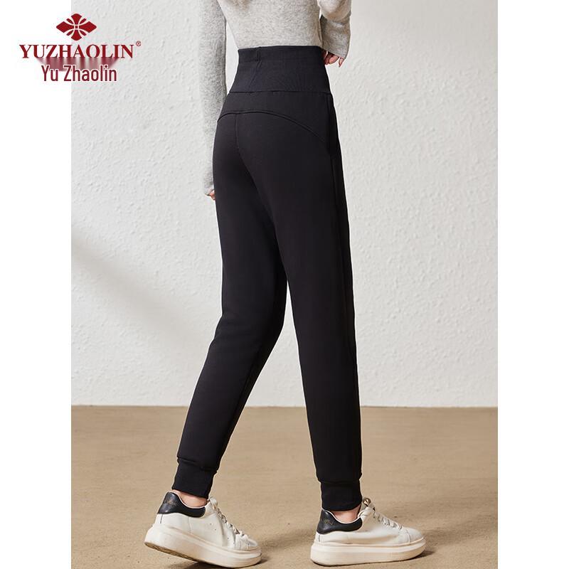 Yuzhaolin Women's Thickened Fleece-Lined Casual Sweatpants