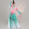 Elegant Flowy Classical Dance Performance Dress