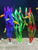 5 Pcs Artificial Seaweed for Aquarium Plastic Plant Decorations Multicolor Artificial Fish Tank Ornament Grass