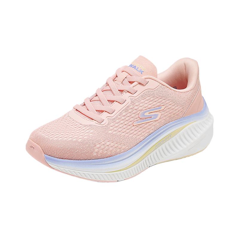 Skechers Go Walk Comfortable Durable Low Top Running Shoes Women Sneaker Light-Pink 125581-LTPK