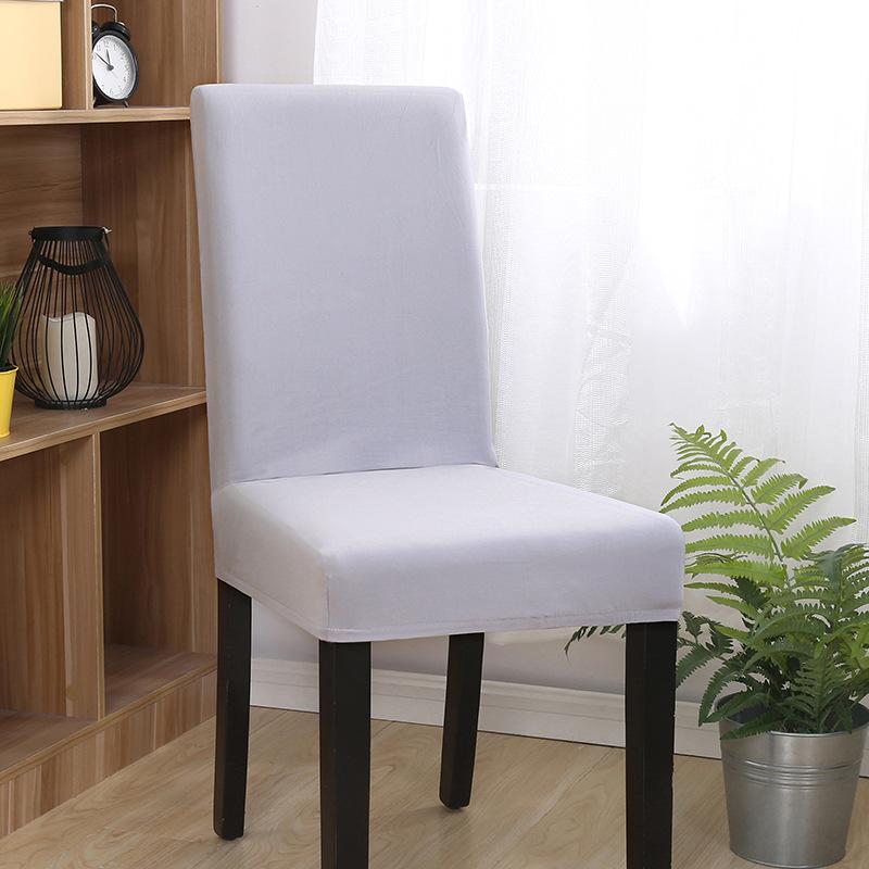 Chair Cover Universal Dining Table Chair Cover Household Banquet Chair Cover Elastic Back Chair Cover Color Matching Chair Cover