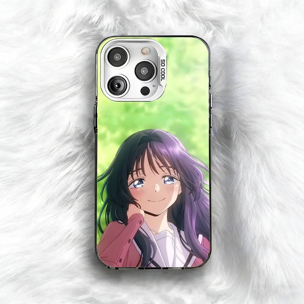 W-Waguri k-Kaoruko Anime  Phone Case For iPhone 16 17 15 14 12 13 Pro Max Black Color Shockproof Cover