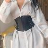 European and American Foreign Punk Style Retro Elastic Super Wide Waist Seal Women's Decorative Shirt Dress Coat Waist Belt Women