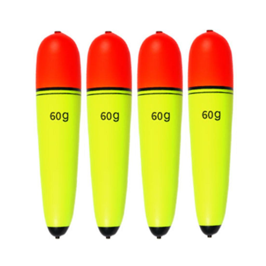 4Pcs Foam Fishing Float Floating Buoyancy Fishing Bobber Slip Float Bobber for Fishing Freshwater Saltwater Enduring