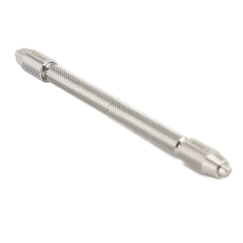 Steel Dual Head Chrome Steel Watch Winding Chuck Clock Precision Part Clamping