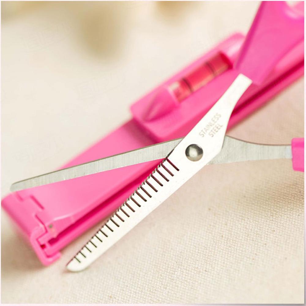 2PCS/Set DIY Tools Makeup Artifact Style Hair Cutting Guide Layers Bang Hair Trimmer Clipper Clip Comb Fringe Cut