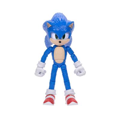 Sonic the Hedgehog Sonic 3 Movie Action Figure Sonic Collector Toy Figure Highly Articulated for Boys and Girls Officially Licensed Product of the 3