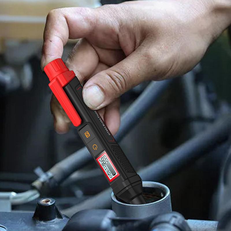Portable Brake Fluid Tester Moisture Meter Liquid Oil Tester Analyzer Pen LED Indicator Accurate Automotive Brake Oil Tester CHINA