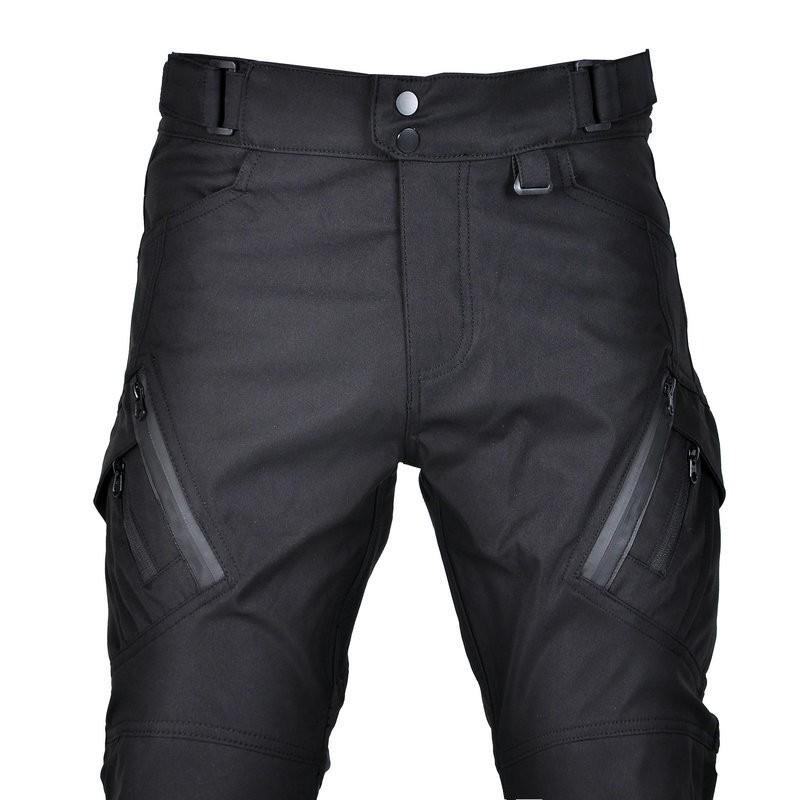 Motorcycle Protective Pants With Silicone Pads Waterproof Windproof Breathable High-Waist Riding Trousers Men