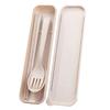 Reusable Travel Utensils Set with Case Portable Chopstick Fork Spoon Tableware Eco Friendly Cutlery Picnic Camping Utensils
