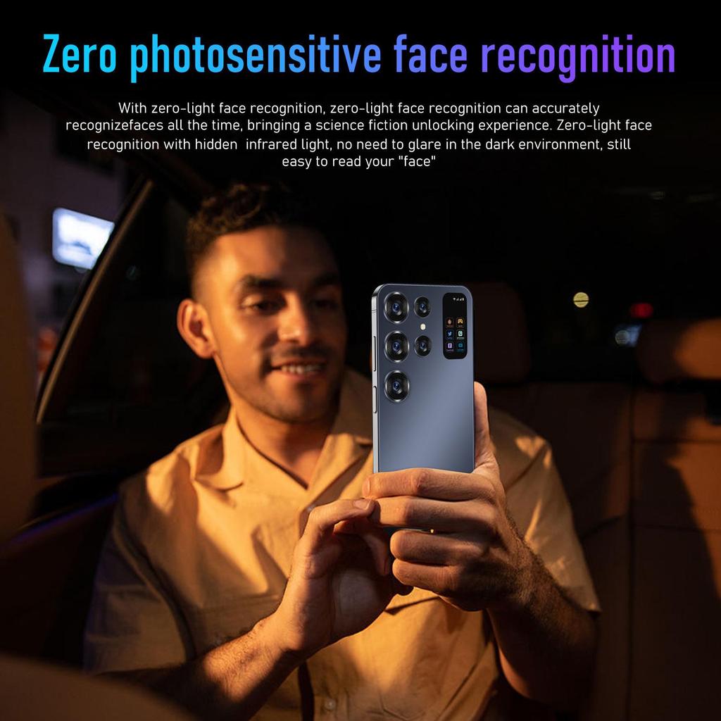 New S26 Ultra HD Smartphone: Large Screen, 16GB RAM, 1TB Storage, Android OS