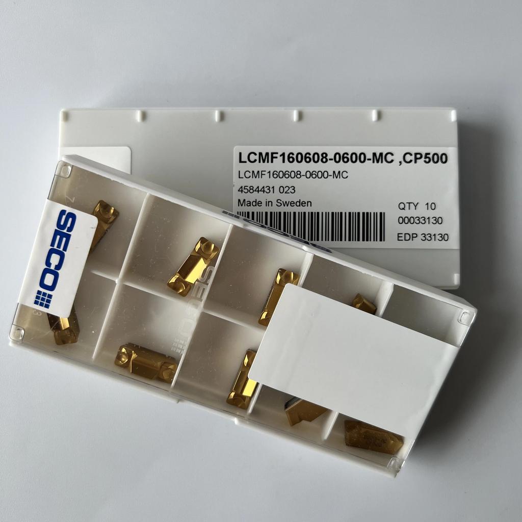 SECO / LCMF160608-0600-MC,CP500 /  Industrial indexable Carbide Inserts 10 Pcs