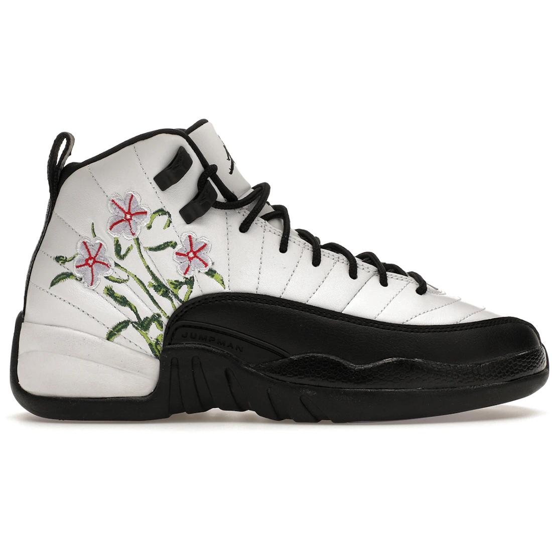

Кроссовки Jordan 12 Retro Floral (GS)(DR6956-100) 37.5