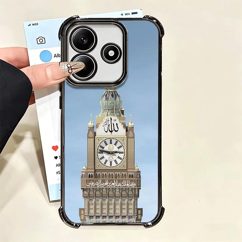 Islam Muslim Mosque Soft Phone Case For Xiaomi Poco X7 X8 Pro Max X6 X5 X3 F8 Ultra F7 M8 M7 M5S Redmi 15C 15A 15 14C 13C 12C 13
