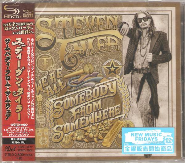 CD STEVEN TYLER - We're All Somebody From Somewhere UICU1277 Dot Records 2016 Japonsko Rock Použité