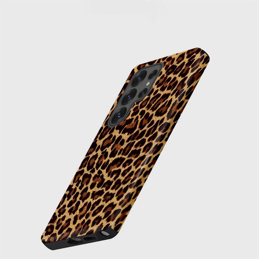 Soft Cover Capa Phone Case for Samsung Galaxy S25 A36 A16 S20 FE S23 S25Ultra S24 Ultra A26 A56 S23Ultra Fashion Leopard Print