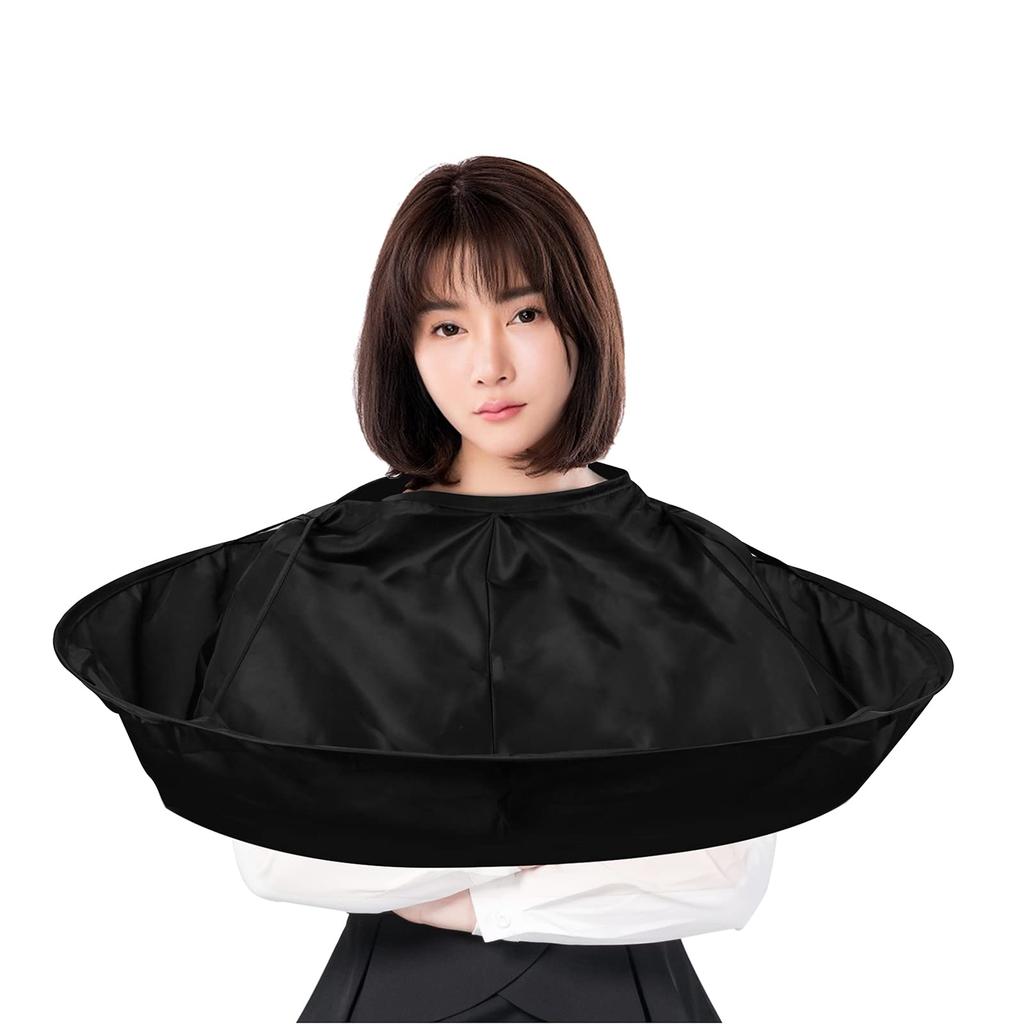 NITONAMI Hair Haircut Haircutting Cloth for Home Suitable for Adults and Easy Haircut At Foldable Apron, Cape, Use, Waterproof, Children, Home,