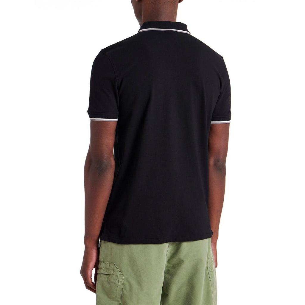 Paul Smith Mens Patch Cotton Logo Polo Shirt