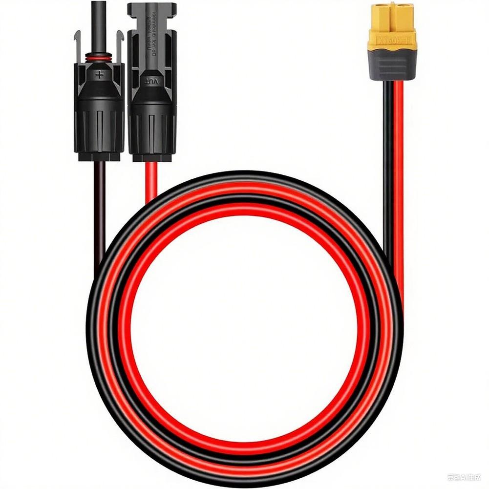 10AWG Tinned Copper Wire Solar Extension Cable Long-Lasting Performance