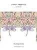 Avle S925 Sterling Silver Dragonfly Earrings with Pink Zircon and Exquisite Hollow Design, SCE1414