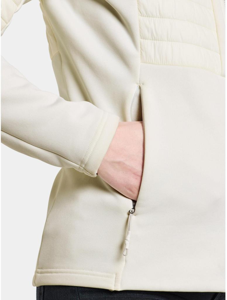 Didriksons Women's Annema Full Zip Jacket (503991) Shell White