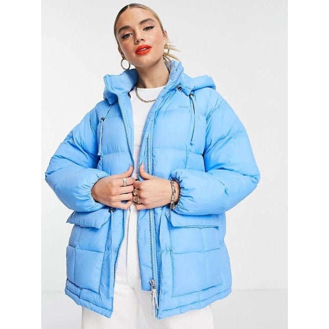 

Утепленная куртка Levi s синего цвета