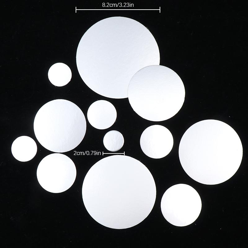 200Pcs Seal Cap Lining Tamper Resistant Pet Electromagnetic Aluminum Foil Induction Gasket For Cosmetic Jar Bottle Pot 20Mm-82Mm