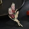 Senior Brooches Flower Leaf Brooch Pins for Women Suit Pendant  Fashion Brooches Jewelry