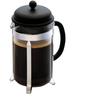 French Press with Plastic Lid - BODUM - Caffettiera - 12 Cups - 1.5 L - In Tritan - Stainless Steel Frame
